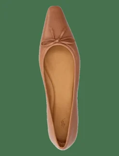 Polo Ralph Lauren Pointed Leather Ballet Flat - Ballerinas|Kvinnor Ballerinaskor