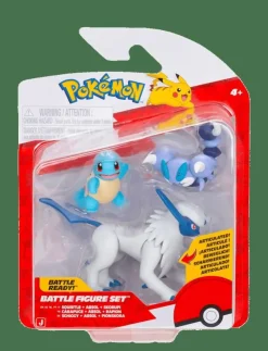 Barn Proxy Leksaksset & Leksaksfigurer|POKEMON BATTLE FIGURE 3 PK SQUIRTLE/ABSOL/SKORUPI - Lekset