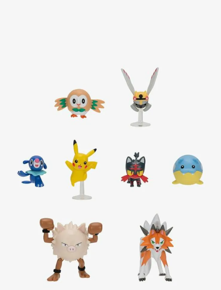 Barn Proxy Leksaksset & Leksaksfigurer|POKEMON BATTLE FIGURE 8 PK - Actionfigur