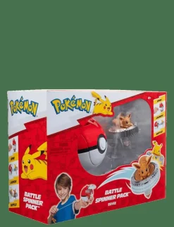 Barn Proxy Leksaksset & Leksaksfigurer|POKEMON BATTLE SPINNER EEVEE - Lekset