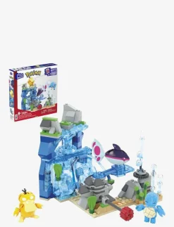 Mega Pokémon Aquatic Adventure Building Toy Kit, with 3 Action Figures (319 Pieces) for Kids - Byggsats|Barn Klossar & Byggsatser
