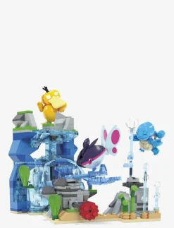 Mega Pokémon Aquatic Adventure Building Toy Kit, with 3 Action Figures (319 Pieces) for Kids - Byggsats|Barn Klossar & Byggsatser