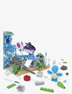 Mega Pokémon Aquatic Adventure Building Toy Kit, with 3 Action Figures (319 Pieces) for Kids - Byggsats|Barn Klossar & Byggsatser