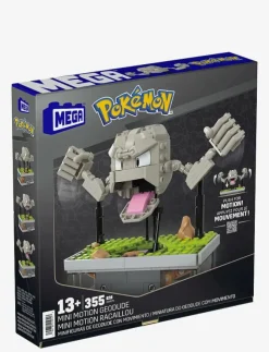 Mega Pokémon Mini Motion Geodude Building Kit with Motion (354 Pieces) for Collectors - Byggsats|Barn Klossar & Byggsatser