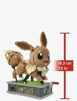 Barn Mega Klossar & Byggsatser|Pokémon Motion Eevee Building Toy Kit (1366 Pieces) for Collectors - Byggsats