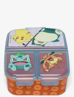 Euromic POKÉMON, Multi compartment sandwich box - Lunchlådor|Barn Matdags|Matdags