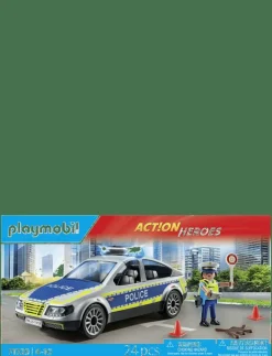 PLAYMOBIL Police Patrol Car - City Action|Barn Playmobil Leksaker