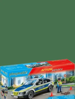 PLAYMOBIL Police Patrol Car - City Action|Barn Playmobil Leksaker