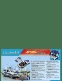 PLAYMOBIL Police Patrol Car - City Action|Barn Playmobil Leksaker