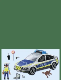 PLAYMOBIL Police Patrol Car - City Action|Barn Playmobil Leksaker