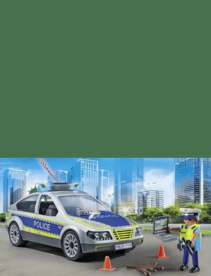 PLAYMOBIL Police Patrol Car - City Action|Barn Playmobil Leksaker