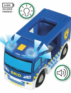 BRIO Police Van - Leksaksfordon|Barn Leksaksfordon & Bilar