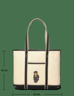 Polo Ralph Lauren Polo Bear Canvas Small Shopper Tote - Shoppers|Kvinnor Shoppingväskor & Totes