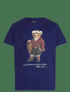 Ralph Lauren Kids Polo Bear Cotton Jersey Tee - Kortärmade|Barn Överdelar