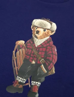 Ralph Lauren Kids Polo Bear Cotton Jersey Tee - Kortärmade|Barn Överdelar
