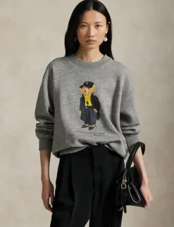 Polo Ralph Lauren Polo Bear Fleece Crewneck - Sweatshirts|Kvinnor Sweatshirts