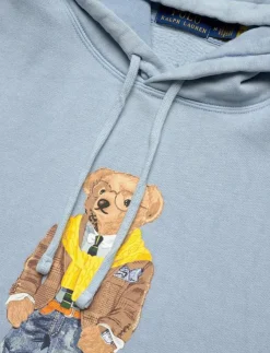 Polo Ralph Lauren Polo Bear Garment-Dyed Fleece Hoodie - Hoodies| Sweatshirts & Huvtröjor