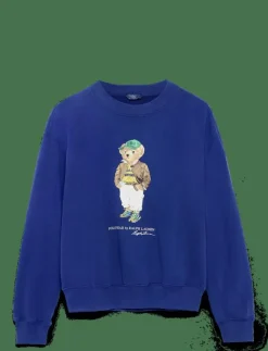 Polo Ralph Lauren Polo Bear Lightweight Fleece Crewneck - Sweatshirts|Kvinnor Sweatshirts