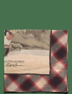 Kvinnor Polo Ralph Lauren Sjalar & Halsdukar|Polo Bear Wool-Silk Square Scarf - Sjalar