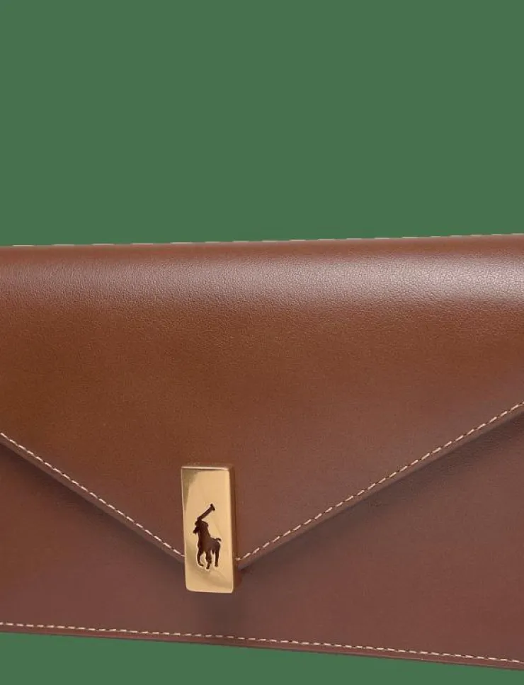 Polo Ralph Lauren Polo ID Leather Chain Wallet & Bag - Crossbody Bags|Kvinnor Crossbody Bags