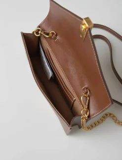 Polo Ralph Lauren Polo ID Leather Chain Wallet & Bag - Crossbody Bags|Kvinnor Crossbody Bags