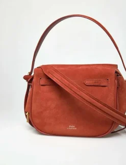 Polo Ralph Lauren Polo ID Suede Mini Satchel - Handväskor|Kvinnor Handväskor