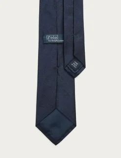 Polo Ralph Lauren Slipsar & Accessoarer|Polo Pony Silk Repp Tie - Slipsar