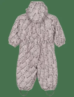 mikk-line Polyester Baby Suit - Aop Floral - Overaller|Barn Overaller