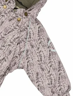 mikk-line Polyester Baby Suit - Aop Floral - Overaller|Barn Overaller