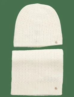 Kvinnor Lauren Ralph Lauren Sjalar & Halsdukar|POLYESTER BLEND-KNT BRT SCF GLV GTS - Halsdukar