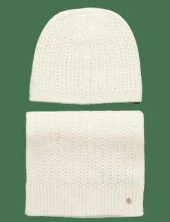 Kvinnor Lauren Ralph Lauren Sjalar & Halsdukar|POLYESTER BLEND-KNT BRT SCF GLV GTS - Halsdukar