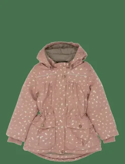 Barn mikk-line Vinterkläder|Polyester Girls Jacket - Glitter - Vinterjacka