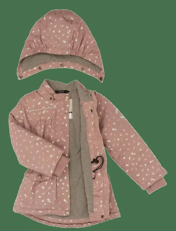 Barn mikk-line Vinterkläder|Polyester Girls Jacket - Glitter - Vinterjacka