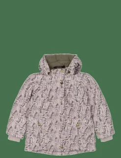 Barn mikk-line Jackor|Polyester Jacket - Aop Floral - Vinterjacka