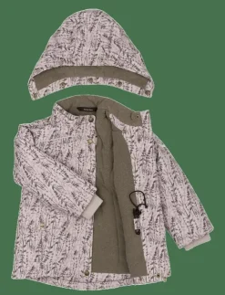Barn mikk-line Jackor|Polyester Jacket - Aop Floral - Vinterjacka