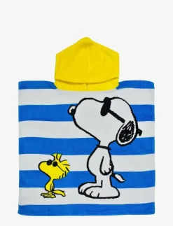 BrandMac Poncho Snoopy 50x100cm, 100% cotton - Handdukar|Barn Bada|Bada