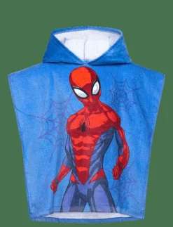 BrandMac Poncho Spiderman 1347 - 50x100 cm - Badponcho|Barn Bada|Bada