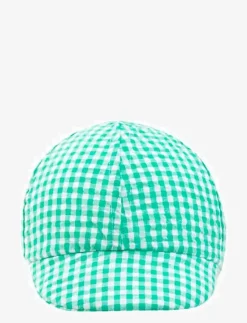 Barn Boboli Kepsar|Poplin cap check - Kepsar