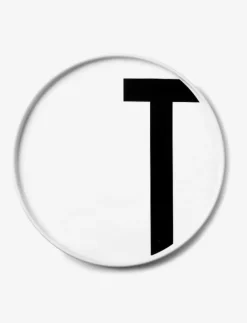 Design Letters Porcelain plate A-Z - Assietter| Tallrikar