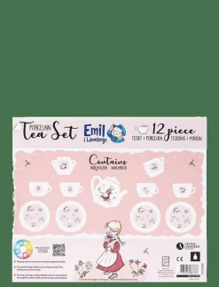 Barn Barbo Toys Leksakskök & Tillbehör|Porcelain Tea Set with Ida - Emil i Lönneberga - Leksakskök & Tillbehör