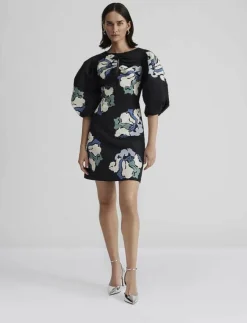 Kvinnor Malina Klänningar|Primrose open front mini dress - Korta klänningar