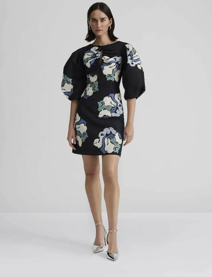 Kvinnor Malina Klänningar|Primrose open front mini dress - Korta klänningar