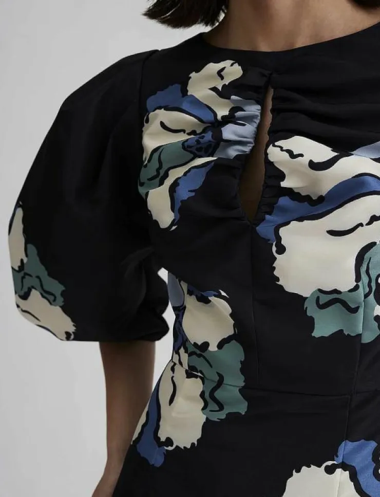 Kvinnor Malina Klänningar|Primrose open front mini dress - Korta klänningar