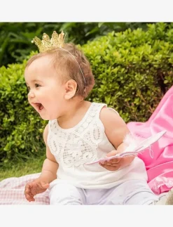 Den goda fen Princess Crown - Maskeradtillbehör|Barn Maskeradkläder & Tillbehör