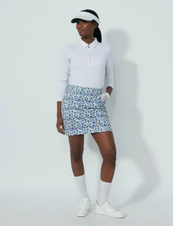 Kvinnor Daily Sports Klänningar & Kjolar|Printed dull Pull-on Skort 45 cm - Skorts