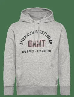 GANT PRINTED GRAPHIC HOODIE - Hoodies| Sweatshirts & Huvtröjor