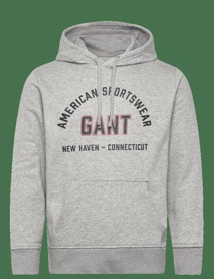 GANT PRINTED GRAPHIC HOODIE - Hoodies| Sweatshirts & Huvtröjor