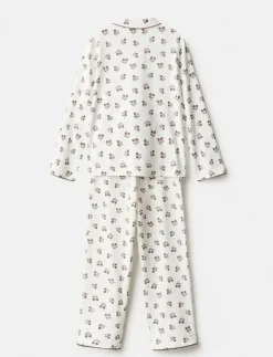 Mango Printed long pyjamas - Set|Barn Sovplagg