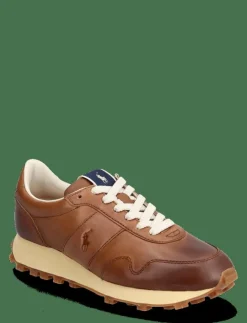 Kvinnor Polo Ralph Lauren Sneakers|PRL Trail 125 Leather Sneaker - Låga sneakers