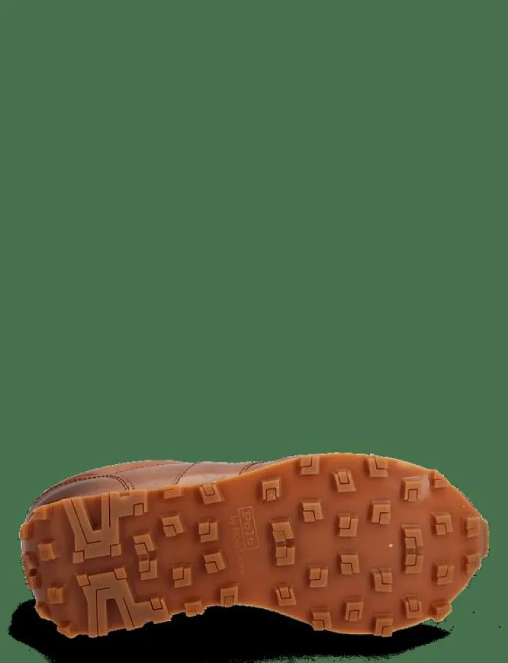Kvinnor Polo Ralph Lauren Sneakers|PRL Trail 125 Leather Sneaker - Låga sneakers